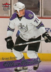 2008-09 Fleer Ultra Rookie Brian Boyle #209 Kings